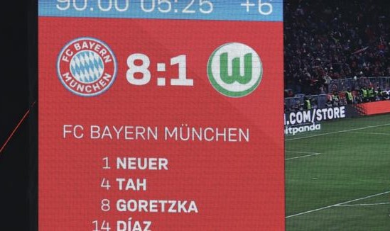 华体会 hth-疯狂8比1！凯恩+奥利塞+迪亚斯>德甲其他17队